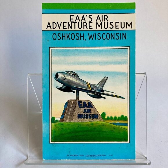 Vintage EAA's Air Adventure Museum Oshkosh, WI Notepad UNSUSED! Vagabond - Picture 1 of 9